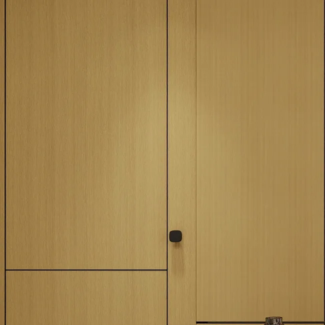 DZ05AF-J013 Aluminium Wooden Door