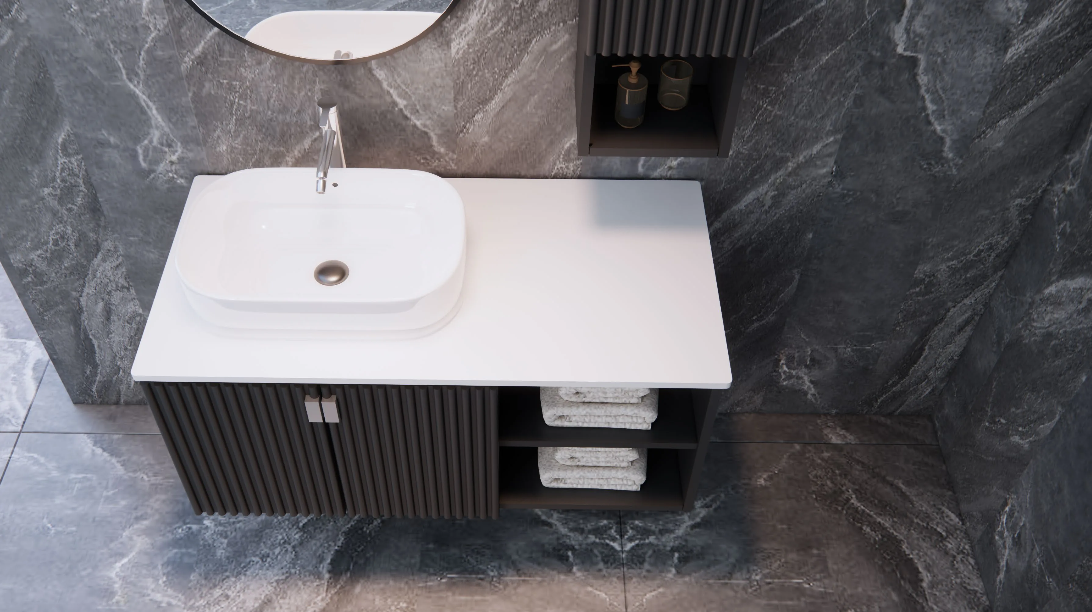 YCH54 Bathroom Cabinet