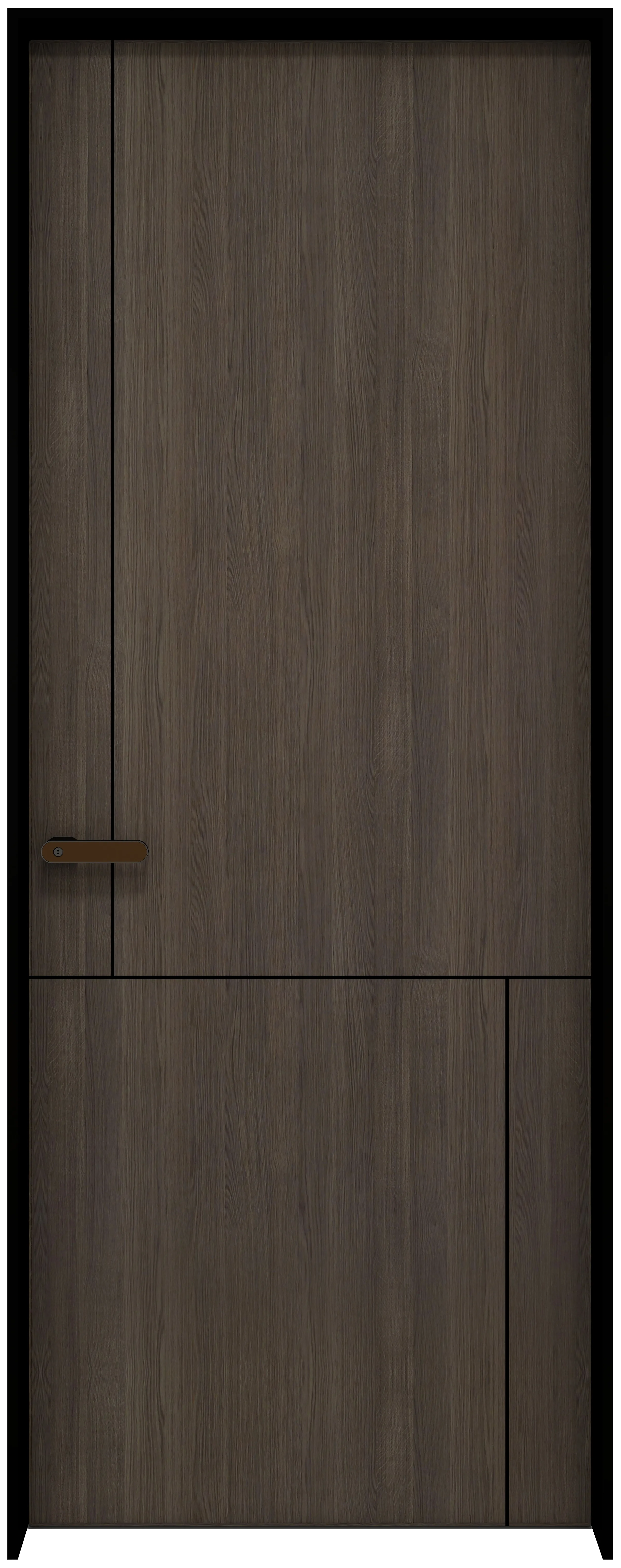 DZ05AF-J014 Aluminium Wooden Door