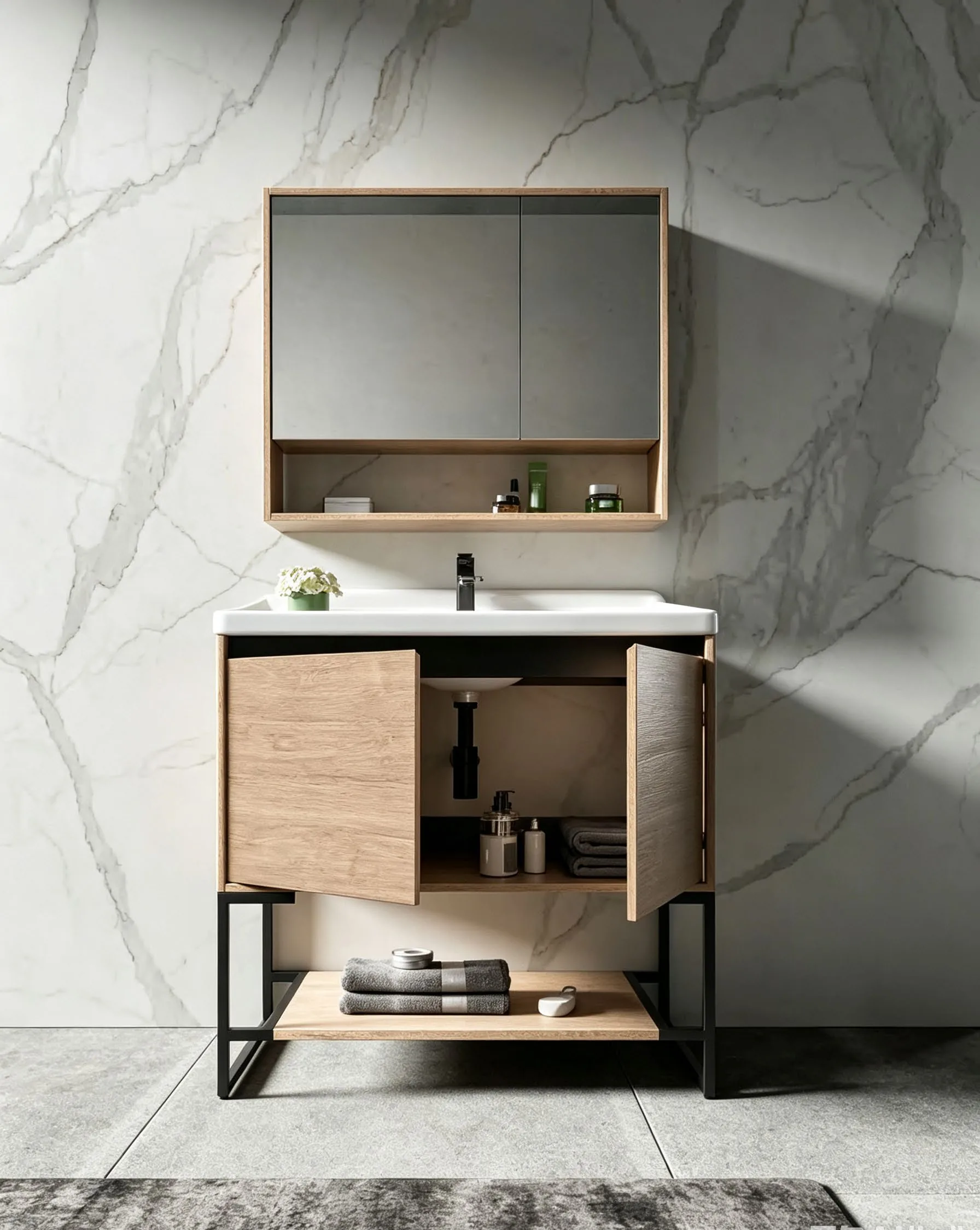 YCB17 Bathroom Cabinet