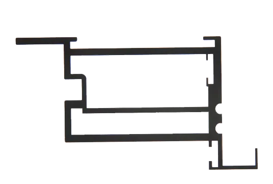 DZ05AF-J012 Aluminium Wooden Door