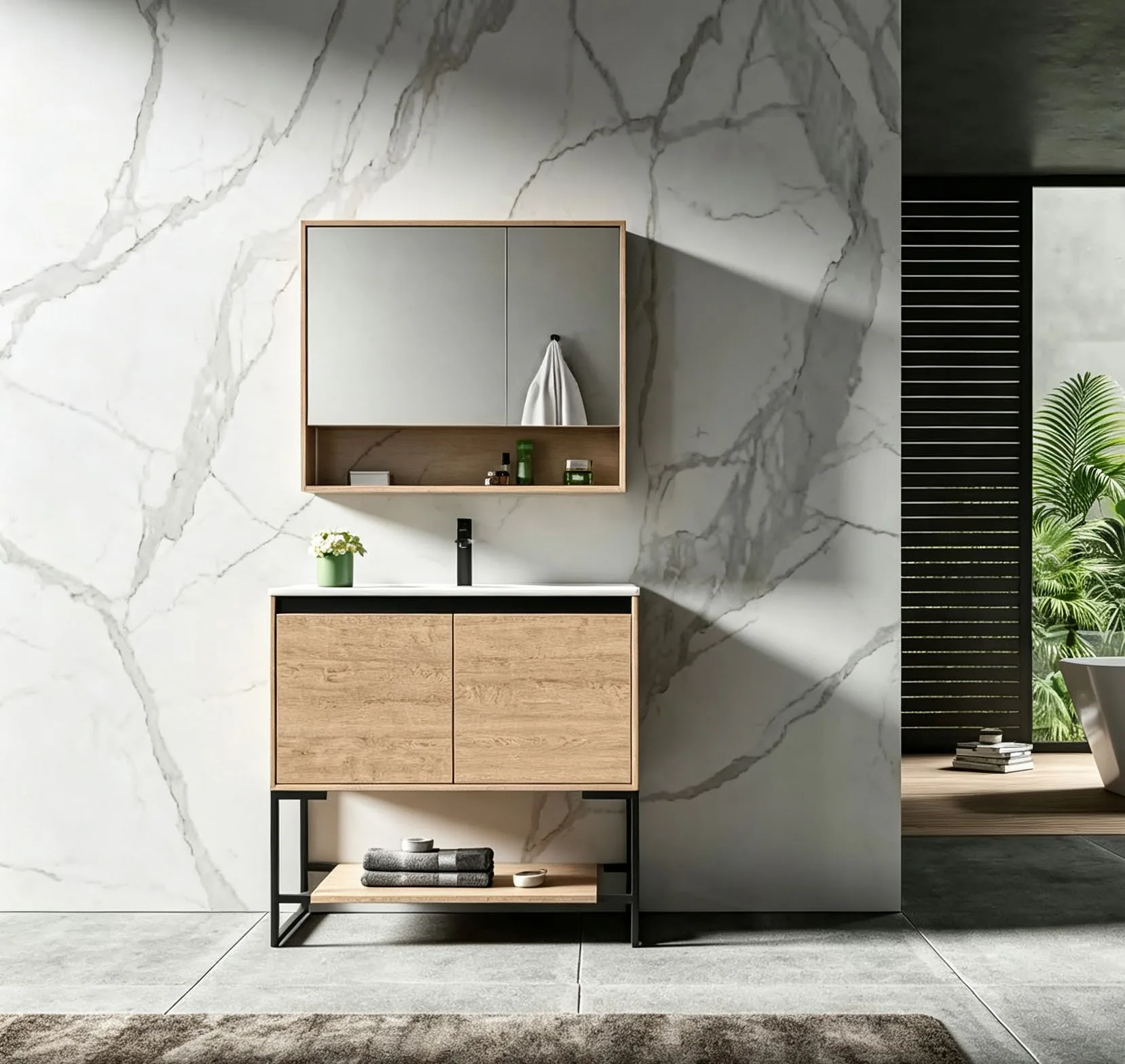 YCB17 Bathroom Cabinet